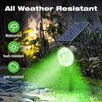 nipify 2 Pack Solar Spot Lights Outdoor Waterproof, Solar Spotlight Light - Image 2