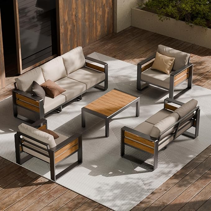 ZANDOR Aluminum Outdoor Patio Furniture - Image 8