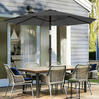 AreShark 9 FT Patio Umbrella for Outdoor, Outdoor Table Umbrella - Image 2