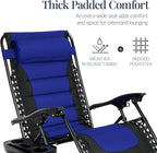 Best Choice Products Oversized Padded Zero Gravity Chair, Folding Outdoor Patio - Image 6