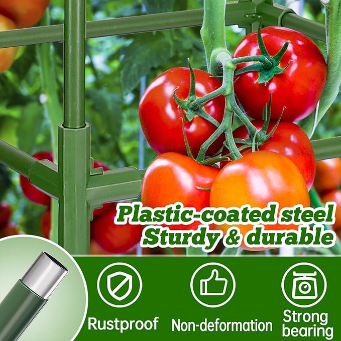 ANPHSIN 2 Sets Tomato Cages - Image 3