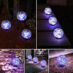 Solar Globe Lights Outdoor Waterproof-Solar Balls-Solar Garden Lights-Orbs - Image 7