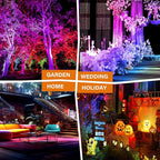 5W RGBW Landscape Lights, 16 Color Changing Spotlight 110V 120V Outdoor - Image 7