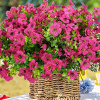 Artificial Flowers for Outdoor, UV Resistant Fake Silk Flowers, Realistic Faux by Welcometothetrytuny