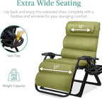 Best Choice Products Oversized Zero Gravity Chair, Folding Outdoor Patio - Image 5