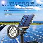 Solar Lights Outdoor Waterproof IP65, 6500K Super Bright LED, 2 Lighting Modes - Image 6