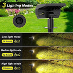 Solar Spot Lights Outdoor Waterproof IP65, 2-in-1 Solar Landscaping Spotlights - Image 3