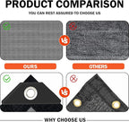 Grey Sun Shade Cloth, Pergola Shade Cover - Image 4