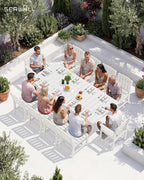 SERWALL Outdoor Expandable Dining Table 60" - Image 2