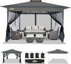 COBIZI 13x13 FT Pop up Gazebo on Clearance by COBIZI