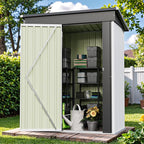 Patiowell 5x3 FT Outdoor Storage Shed, Garden Tool Shed - Image 7