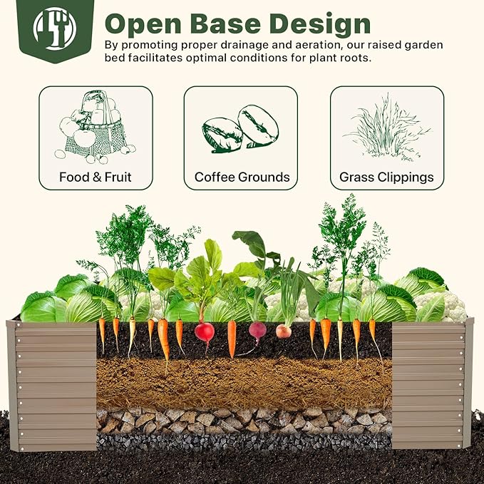 DTIG Galvanized Raised Garden Bed - Image 5