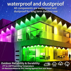 100FT Permanent Outdoor Lights Waterproof Smart LED RGB Light - Image 4