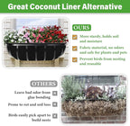 Riare 6 Pack 30 Inch Black Felt Window Box Liners- Fabric Trough Planter Basket - Image 4
