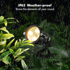LemonBest Landscape Lighting - 6W RGB Color Changing Halloween Landscape Lights - Image 4