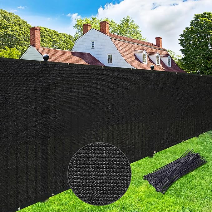 UPGRADE Privacy Screen 6' x 50' Fence Commercial Shade Cover by UPGRADE