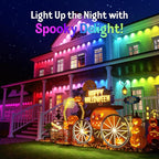 Fitop Permanent Outdoor Lights, 100FT RGB LED Eaves Light - Image 4