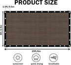 Sun Shade Cloth with Grommets, 90% UV Protection Shade Fabric, Pergola Shade - Image 2