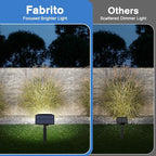 Fabrito Large Solar Spot Lights Outdoor 6 Pack, 1000 Lumens High Brightness - Image 3