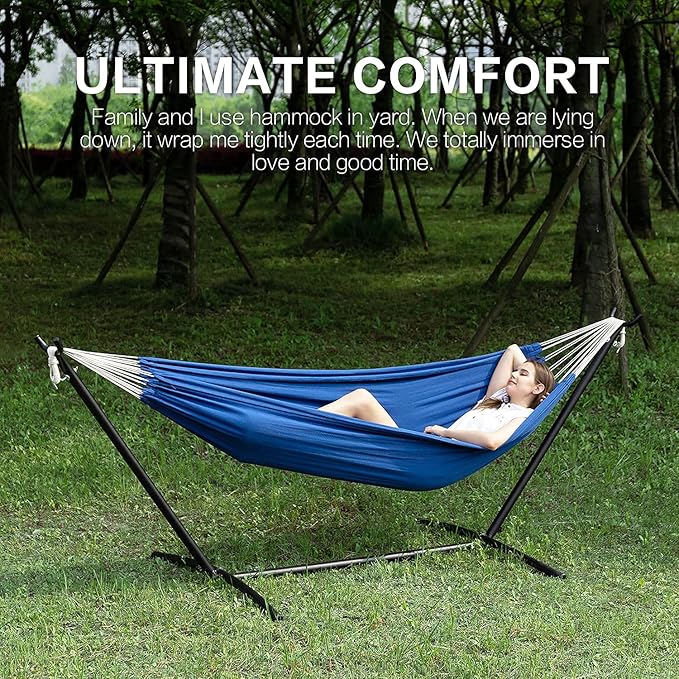 PNAEUT Double Hammocks with Stand - Image 2