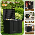 Flamaker Resin Deck Box 40 Gallon Waterproof Outdoor Indoor Storage Box - Image 5