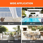 Waterproof Outdoor Curtain W105 x L108 - Image 8
