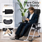 VINGLI Padded Zero Gravity Chair, Lounge Chair - Image 4
