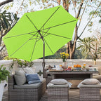 JEAREY 9FT Outdoor Patio Umbrella Outdoor Table Umbrella - Image 4