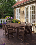 Outdoor Rectangle Dining Table, Heavy-Duty HDPE Table - Image 6