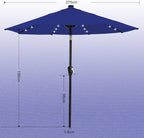 ABCCANOPY Durable Solar Led Patio Umbrellas - Image 2