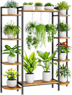 C1 Plant Stand Indoor with 6 Grow Lights, 6 Tiered Large Metal Plant Stand - Image 7