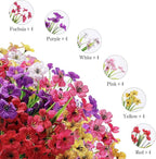 AGIRL 24 Bundles Artificial Flowers - Image 3
