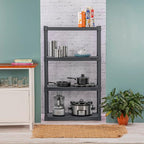 Sterilite 2-Pack 4 Shelf Unit, Heavy-Duty Shelving Storage and Utility Rack - Image 2
