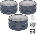WORKPRO 3Pcs 2x2x1ft Galvanized Raised Garden Bed Set, Rust & Corrosion - Image 8