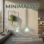 2 Pack Plant Stand Indoor Outdoor Hanging Planters - Image 2
