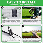 Landscape Well Light, LED Low Voltage In Ground Lights, IP67 Waterproof 12V - Image 8