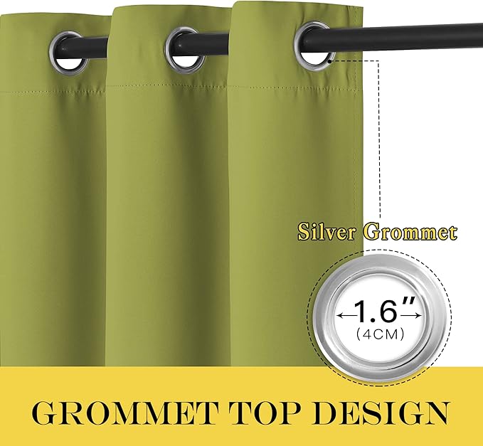 NICETOWN Blackout Curtains 84 Inch Length, Thermal Insulated Curtains - Image 6