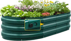 KING BIRD Raised Garden Bed Kit 2025 Upgraded 10-Minute Assembly Galvanized by KINGBIRD