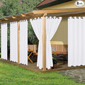 HolidayIdeas Outdoor Curtains for Patio Waterproof, 8 Panels by HolidayIdeas