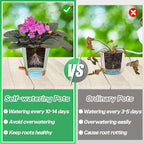 5in Self Watering Pots for Indoor Plants - Image 3