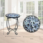 LIFFY Outdoor Side Table, Indoor Small Decorative Plant Stand & End Table - Image 3