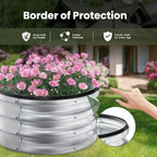 ZXZYHFTY Round Galvanized Raised Garden Bed kit, Round Large Metal Raised - Image 2