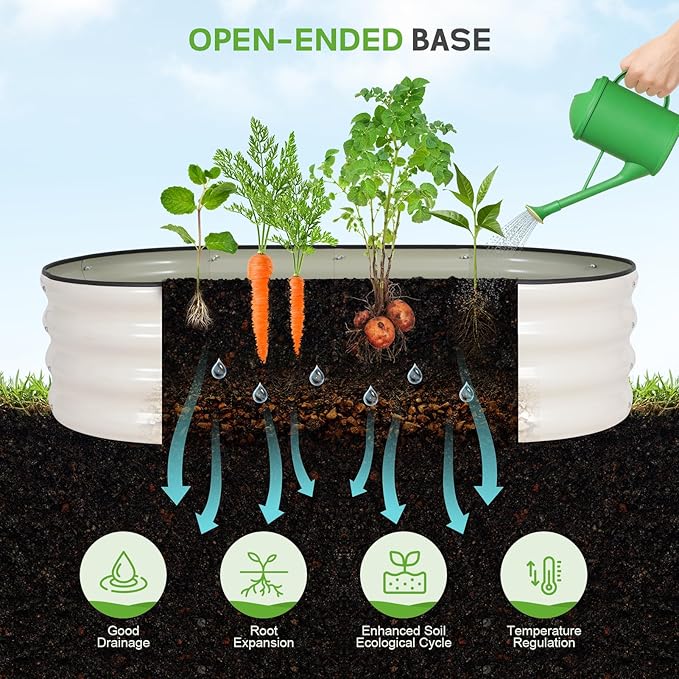 Galvanized Raised Garden Bed - Image 5
