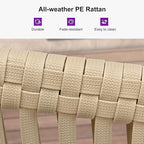 PURPLE LEAF 9 Pieces Outdoor Dining Set - Image 2
