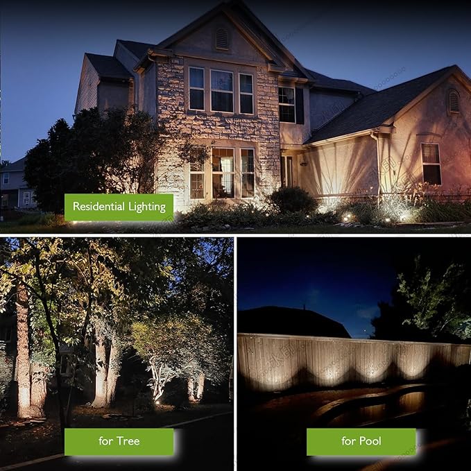 Outdoor Spotlight Cool White 6000K, 10W LED Spot Lights Outdoor - Image 6