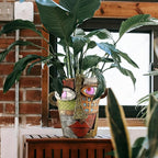 Abstract Face Planters Pots Head, Unique Head Planter - Image 5