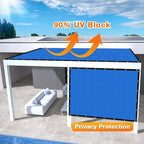 Artpuch Outdoor Pergola Shade Cover 11' X 11' Sun Shade Cloth - Image 3