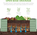 Best Choice Products 4x2x2ft Outdoor Metal Raised Garden Bed, Deep Root Planter - Image 3