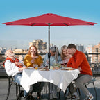 Simple Deluxe 9' Patio Umbrella Outdoor Table Market Yard Umbrella - Image 7