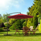 Backyard Expressions 10FT Cantilever Patio Umbrella – Outdoor Offset Hanging - Image 4